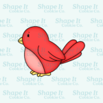 Spring Bird Facing Left Cookie Cutter
