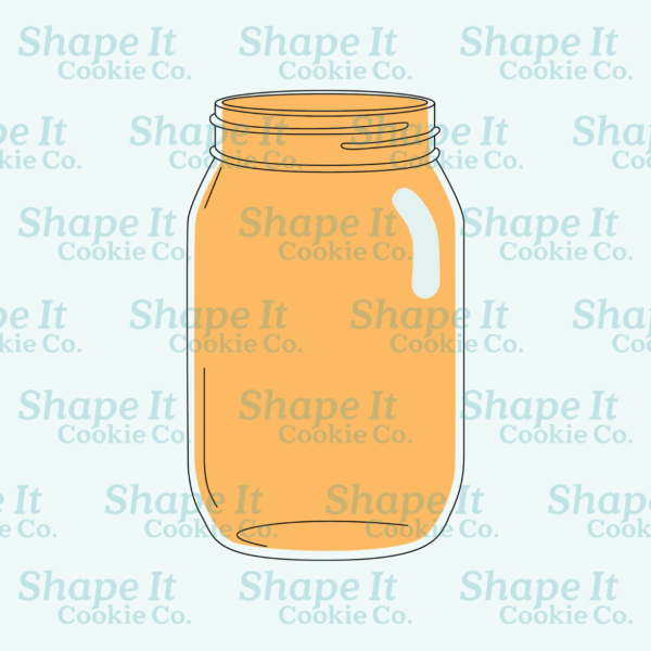 Mason Jar with Flowers Cookie Cutters Set - Image 8