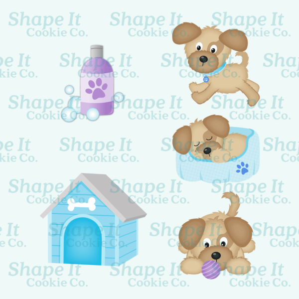 Cozy Puppy Cookie Cutter Sets - Image 2