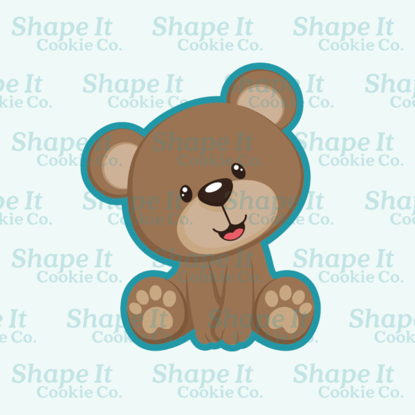 Cute Teddy Bear Cookie Cutter - Image 2