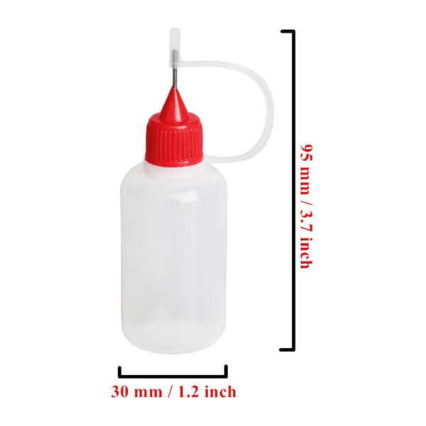 Precision Tip 1 oz. (30 ml) Bottle with Funnel - Image 2