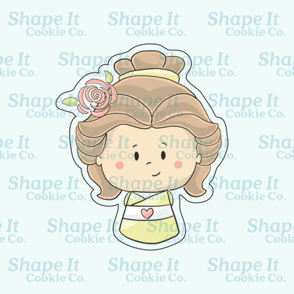Belle Cookie Cutter - Image 2