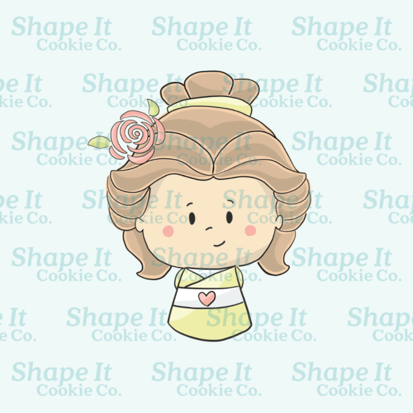 Belle Cookie Cutter
