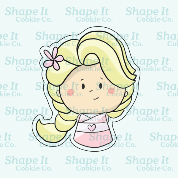 Rapunzel Cookie Cutter - Image 2