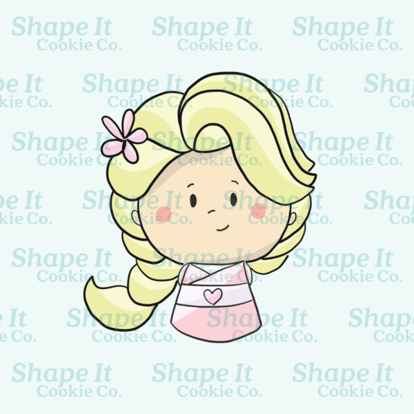 Rapunzel Cookie Cutter