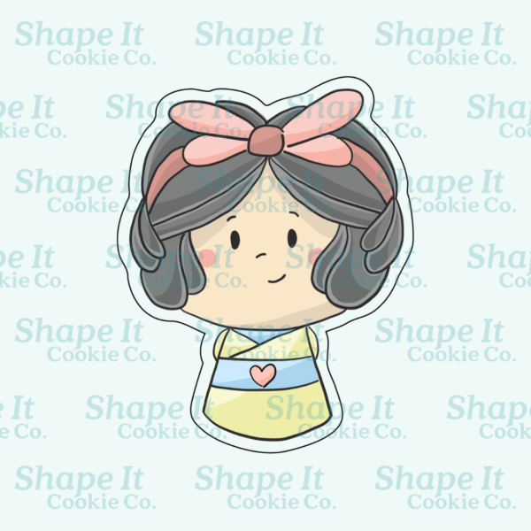 Snow White Cookie Cutter - Image 2