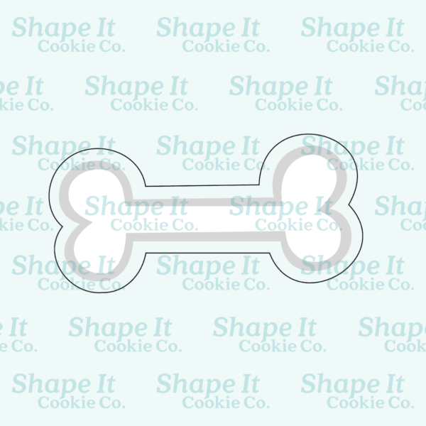 Puppy Bone Cookie Cutter - Image 2