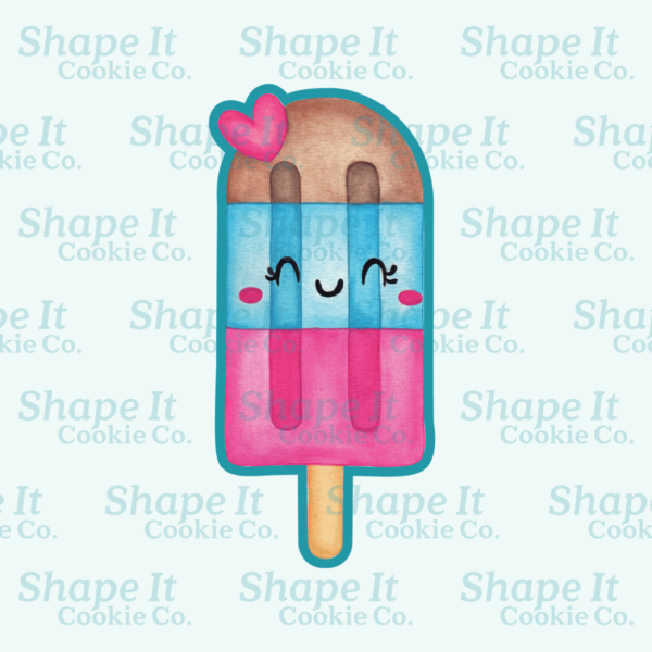 Summer Smiling Popsicle Cookie Cutter - Image 2