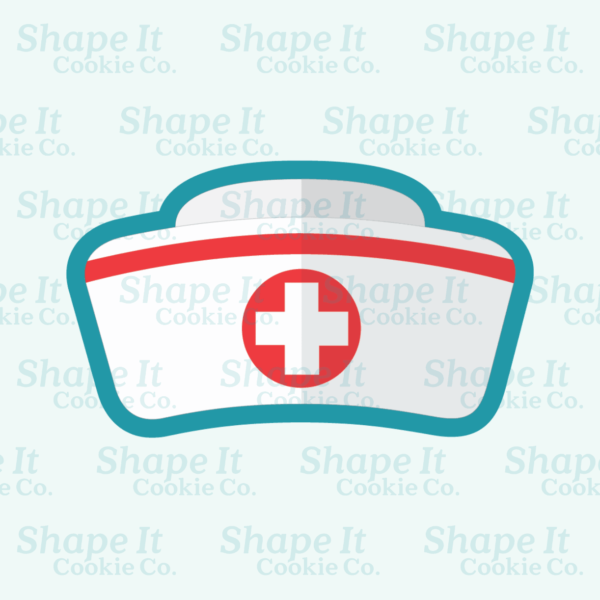 Vintage Nurse Hat Cookie Cutter - Image 2