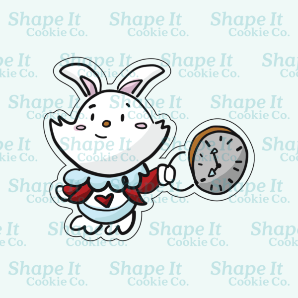 White Rabbit Cookie Cutter - Image 2