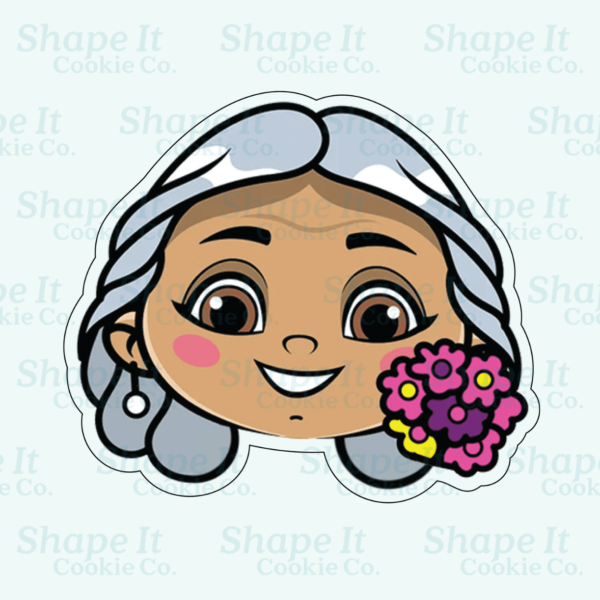Abuela Alma "Face" Cookie Cutter - Image 2