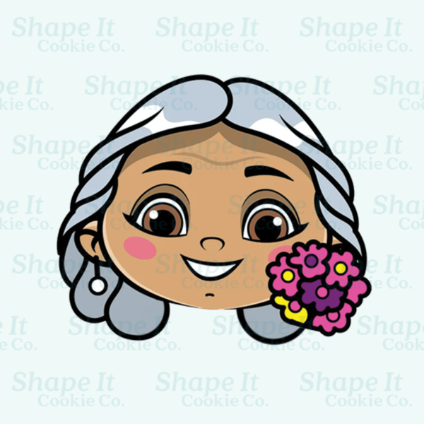 Abuela Alma "Face" Cookie Cutter
