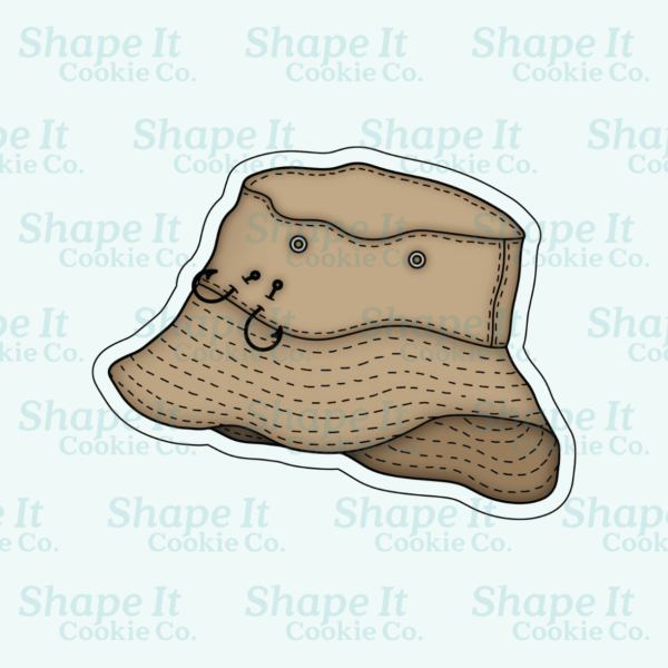 Fishing Hat Cookie Cutter - Image 2