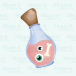 Poison Potion Bottle Cookie Cutter