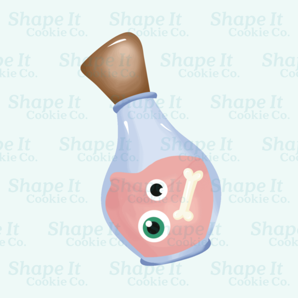 Poison Potion Bottle Cookie Cutter