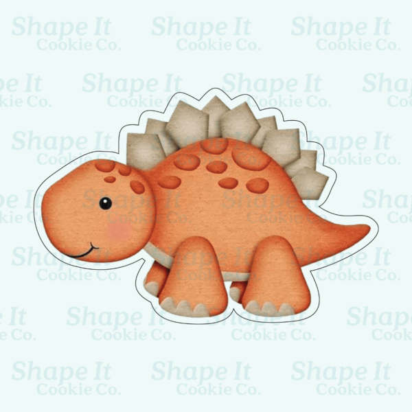 Stegosaurus Dinosaur Cookie Cutter - Image 2