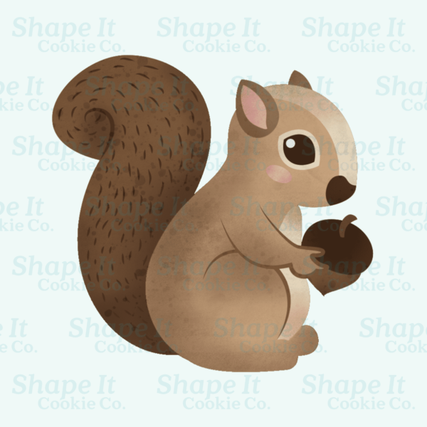 Woodlands Squirrel Cookie Cutter