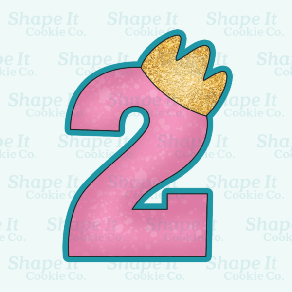 Crown Numbers Cookie Cutter Set - Image 4