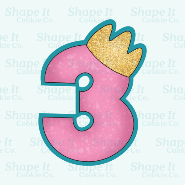 Crown Numbers Cookie Cutter Set - Image 5