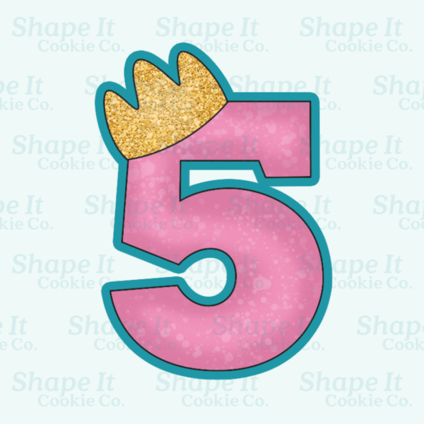 Crown Numbers Cookie Cutter Set - Image 7