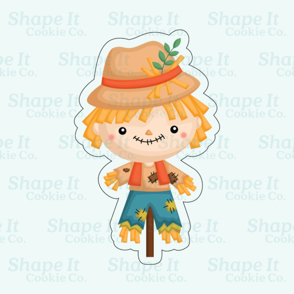 Scarecrow with Hat Cookie Cutter - Image 2