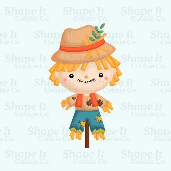 Scarecrow with Hat Cookie Cutter