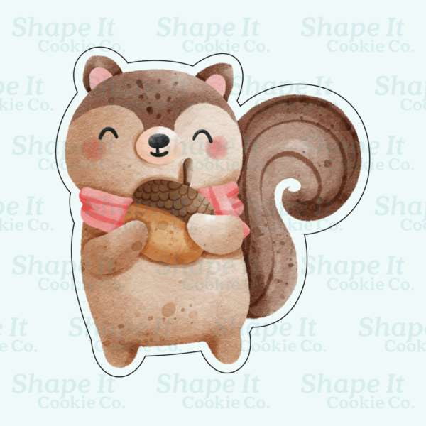Woodland Squirrel Cookie Cutter - Image 2