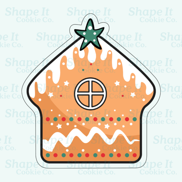 Gingerbread House Cookie Cutter - Image 2