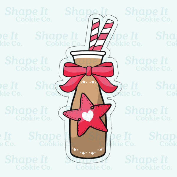 Cocoa Milkshake Cookie Cutter - Image 2