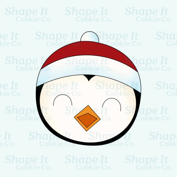 Rounded Penguin Cookie Cutter