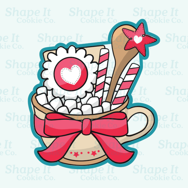 Hot Cocoa Gift Mug Cookie Cutter - Image 2