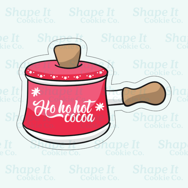 Hot Cocoa Pot Cookie Cutter - Image 2