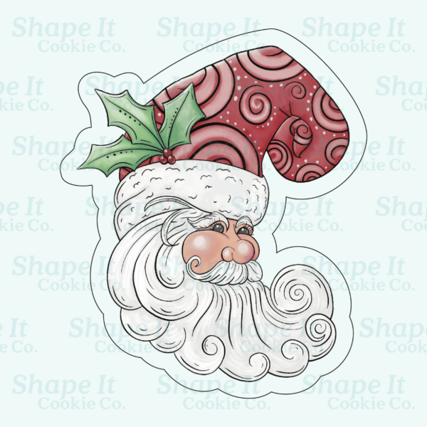 Classic Santa Claus Cookie Cutter - Image 2
