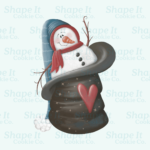 Snowman in a Hat Cookie Cutter