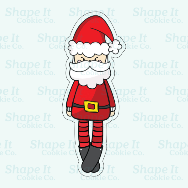 Tall Santa Claus Cookie Cutter - Image 2
