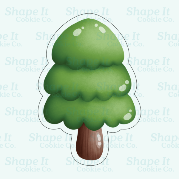 Evergreen Tree Popsicle Cookie Cutter - Image 2