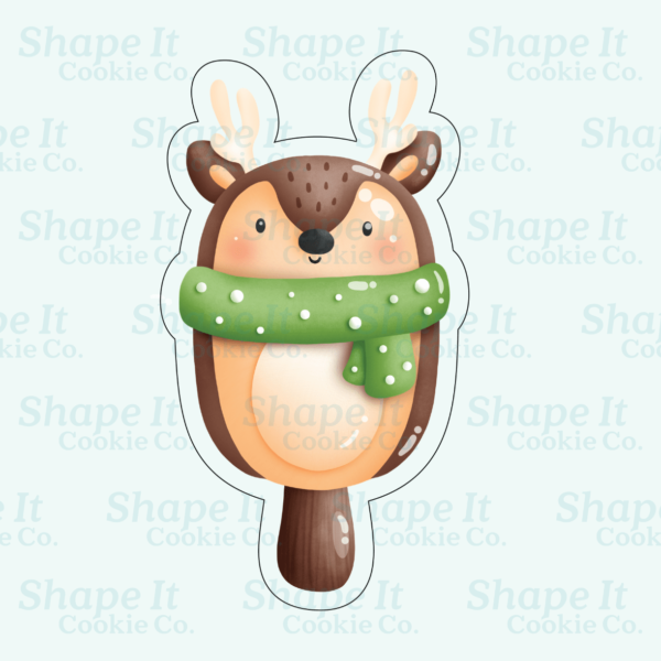 Reindeer Popsicle Cookie Cutter - Image 2
