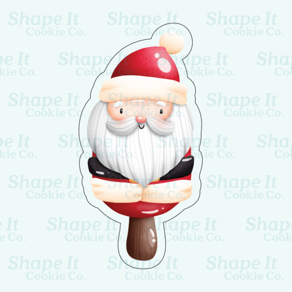 Santa Claus Popsicle Cookie Cutter - Image 2