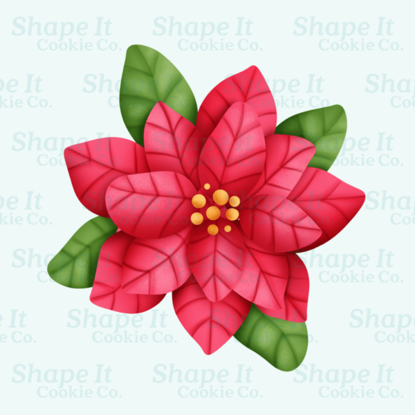 Poinsettia Cookie Cutter