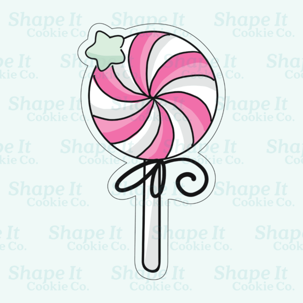 Swirl Lollipop Cookie Cutter - Image 2