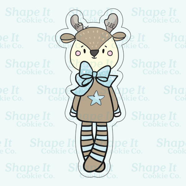 Tall Reindeer Cookie Cutter - Image 2