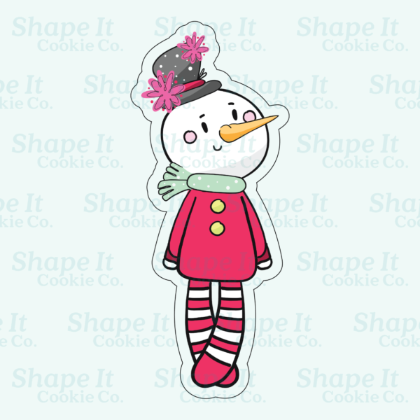 Tall Snowman Cookie Cutter - Image 2