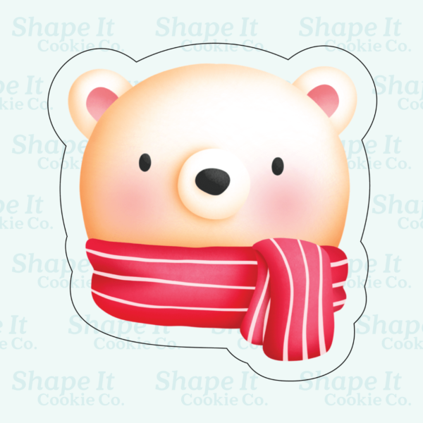 Winter Bear Cookie Cutter - Image 2