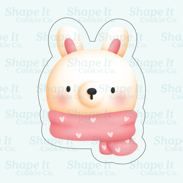 Winter Bunny Cookie Cutter - Image 2
