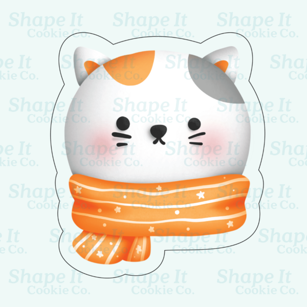 Winter Cat Cookie Cutter - Image 2