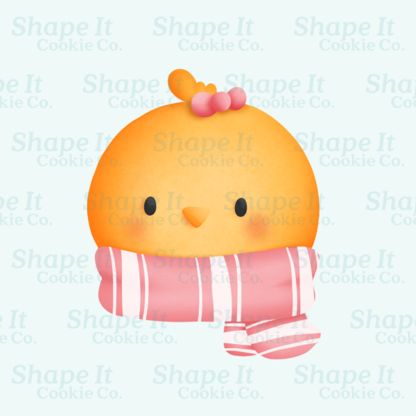 Winter Chick Cookie Cutter