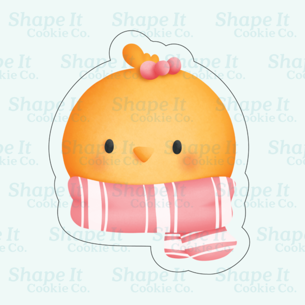 Winter Chick Cookie Cutter - Image 2