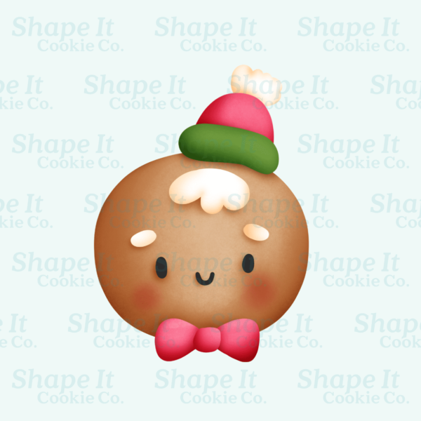 Winter Gingerbread Man Cookie Cutter