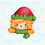 Winter Elf Girl Cookie Cutter