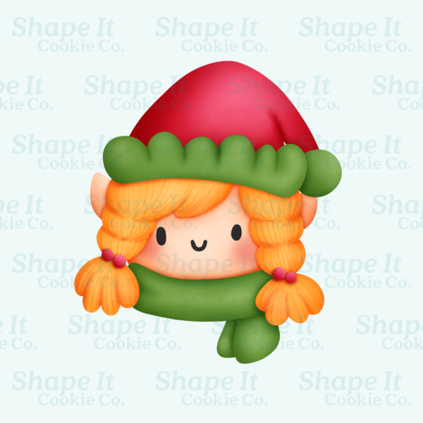Winter Elf Girl Cookie Cutter